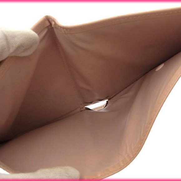 Cartier Leather Pink Wallets for Women for sale | eBay Authentic Cartier Wallet Purse Trifold Pink Gold For Woman